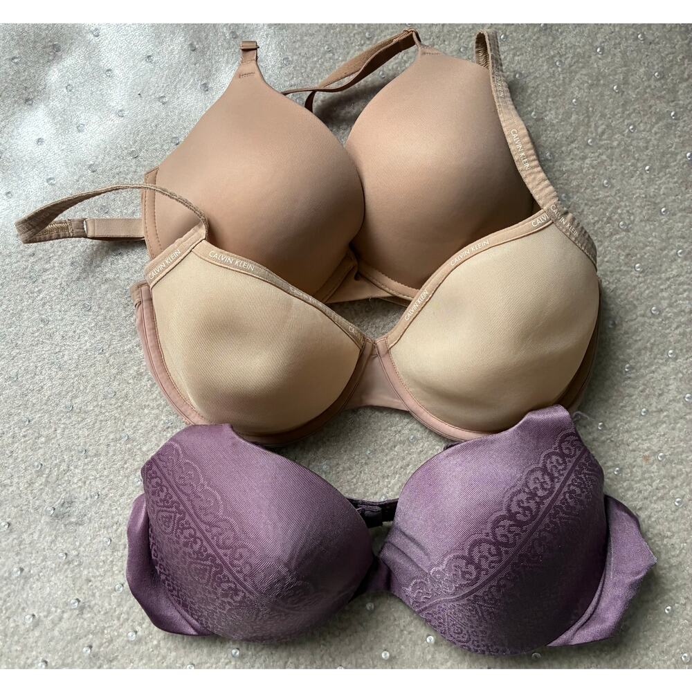 T-shirt Bra 34C 3 Bras
